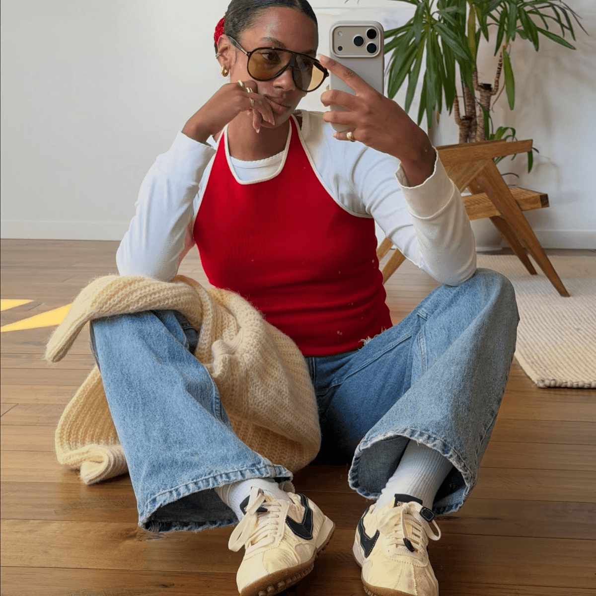  Its Confirmed: These Are The Flat Shoes Fashion People Are Wearing With Jeans and Skirts This Spring 