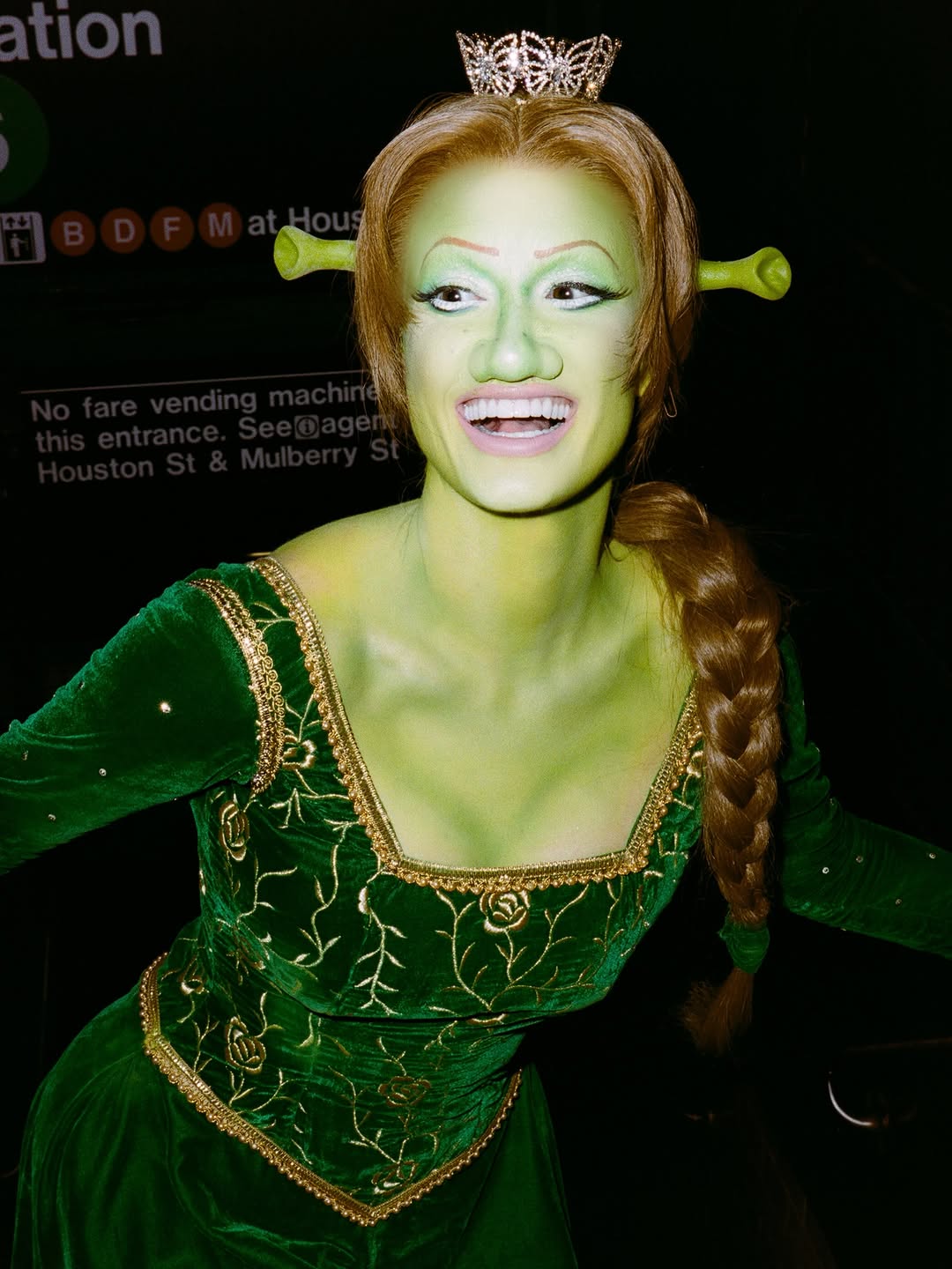 Ogre chic is the new couture and Princess Fiona wore it best